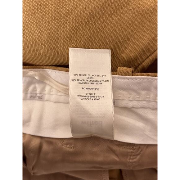 Wilfred Effortless Tan Trousers fit like size 2 - Picture 7 of 7